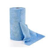 Салфетки для уборки в рулоне OfficeClean 20шт., микрофибра, 25*25см, голубые Салфетки для уборки в рулоне OfficeClean 20шт., микрофибра, 25*25см, голубые