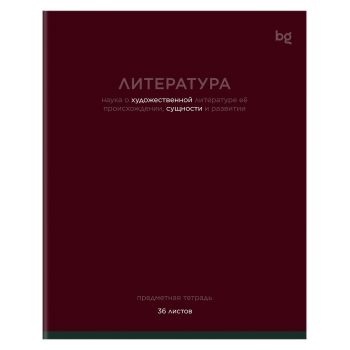 Тетрадь предметная 36л. BG 