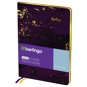 Записная книжка А5 80л., кожзам, Berlingo 