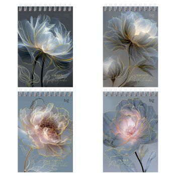 Блокнот А6 80л. на гребне BG 