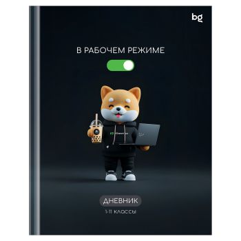 Дневник 1-11 кл. 40л. (твердый) BG 