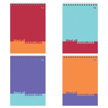 Блокнот А5 80л. на гребне BG 